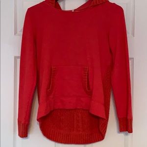 Sweater with a hoodie